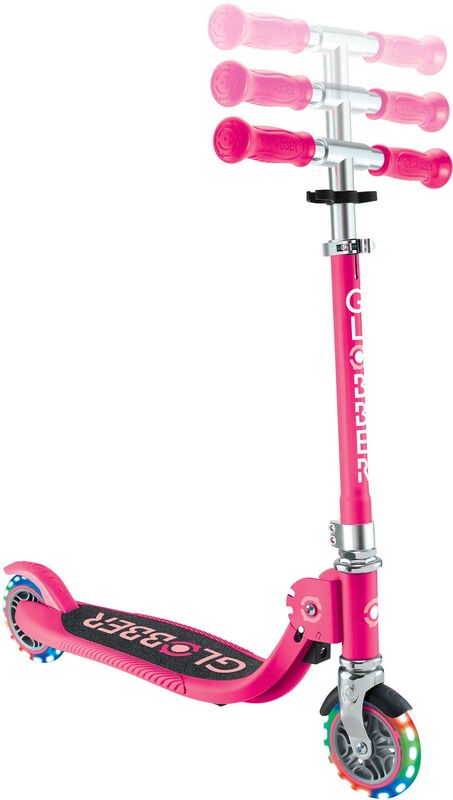 Παιδικό Πατίνι Globber Junior Foldable Flow Lights Φούξια - 870-110 - φωτογραφία 5
