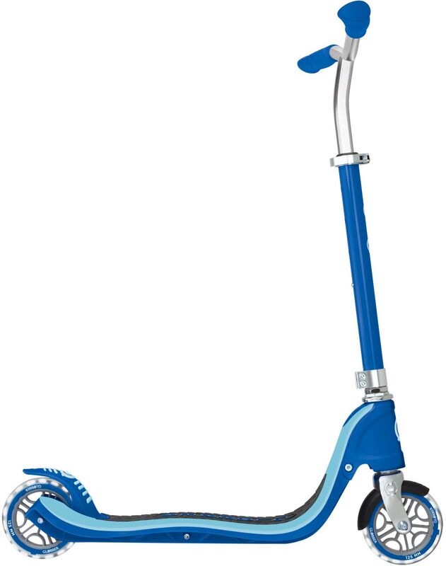 Πατίνι Δίτροχο Globber Flow 125 Lights Black-Navy Blue - 772-100 - φωτογραφία 3