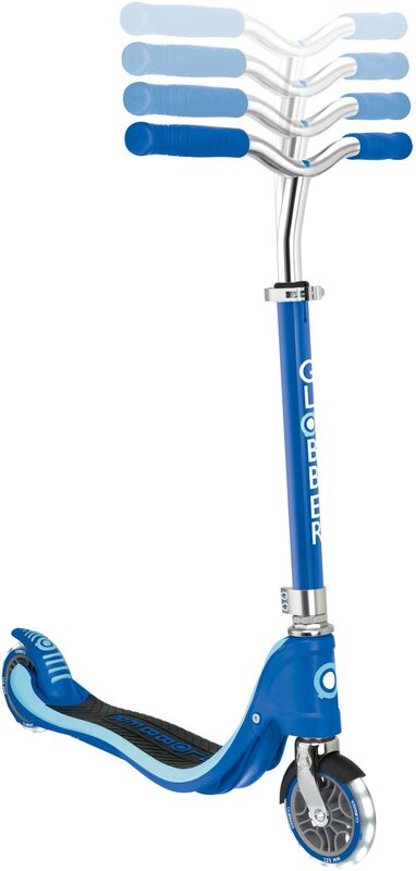 Πατίνι Δίτροχο Globber Flow 125 Lights Black-Navy Blue - 772-100 - φωτογραφία 4