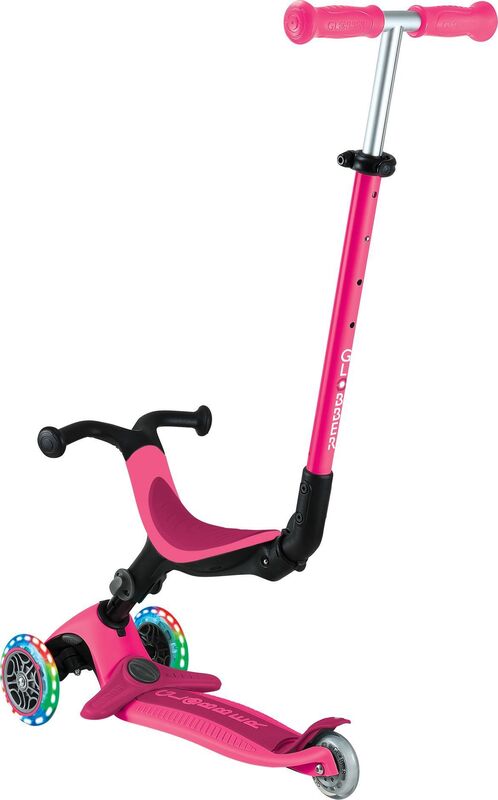 Globber Scooter Go.Up Active Lights Funchsia (744-110) - φωτογραφία 4