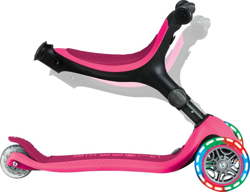 Globber Scooter Go.Up Active Lights Funchsia (744-110) - φωτογραφία 6