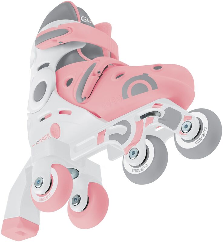 Globber Inline Skates 2 In 1 No 30-33 Pastel Pink (783-210) - φωτογραφία 4