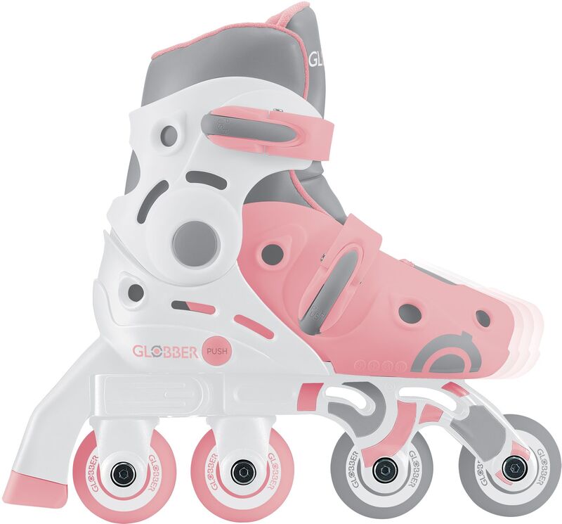 Globber Inline Skates 2 In 1 No 30-33 Pastel Pink (783-210) - φωτογραφία 7