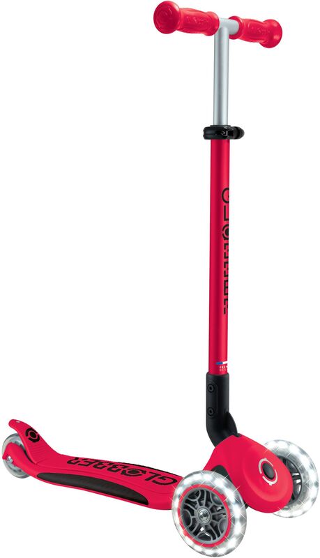 Globber Scooter Elite Lights V2 Red (439-602-3)