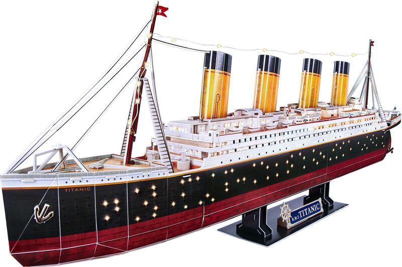 CubicFun Παζλ 3D LED-Titanic 266Τμχ (L521h) - φωτογραφία 2
