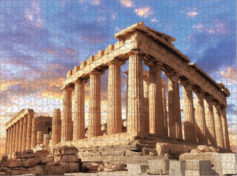 ΜΑΜ Παζλ Ακρόπολη 1000Τμχ (PC1008_LM) - φωτογραφία 2