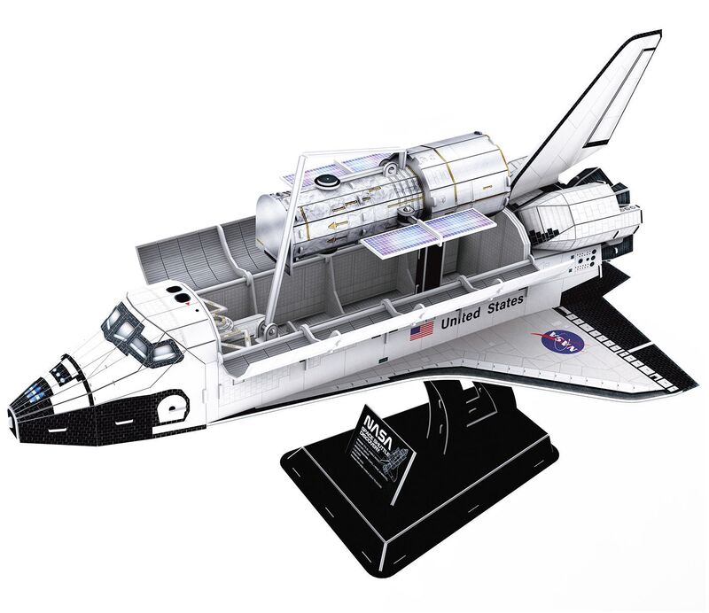 CubicFun Παζλ 3D Nasa-Space Shuttle Discovery 126Τμχ (DS1057h) - φωτογραφία 2