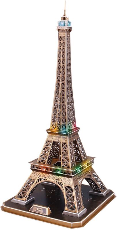 CubicFun Παζλ 3D LED-Eiffel Tower 84Τμχ (L091h) - φωτογραφία 2
