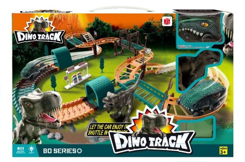 BW Σετ Πίστα Dino Track With Light (888-68) φωτογραφία