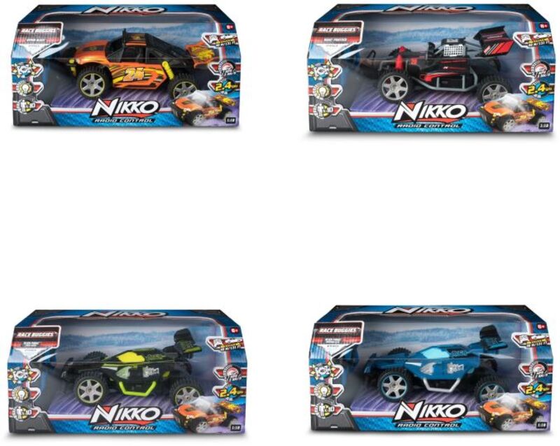 Nikko Τηλεκατευθυνόμενο Race Buggies 2.4GHZ 1:18-4 Σχέδια (10040) φωτογραφία