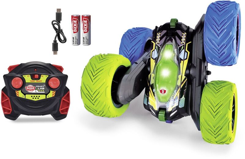 Dickie Τηλεκατευθυνόμενο Όχημα Cyber Flip 22cm RTR 1:18 (201105010) - φωτογραφία 3