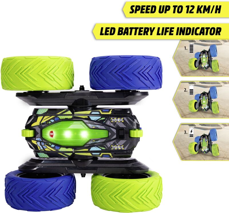 Dickie Τηλεκατευθυνόμενο Όχημα Cyber Flip 22cm RTR 1:18 (201105010) - φωτογραφία 4