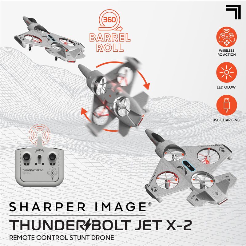 ThreeSixty Τηλεκατευθυνόμενο Drone 2.4G 360° Thunderbolt Jet X-2 (1212010151) φωτογραφία