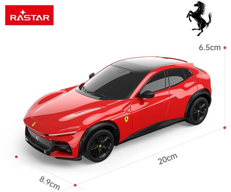 Rastar Τηλεκατευθυνόμενο Ferrari Purosangue 1:24 (10340) - φωτογραφία 6