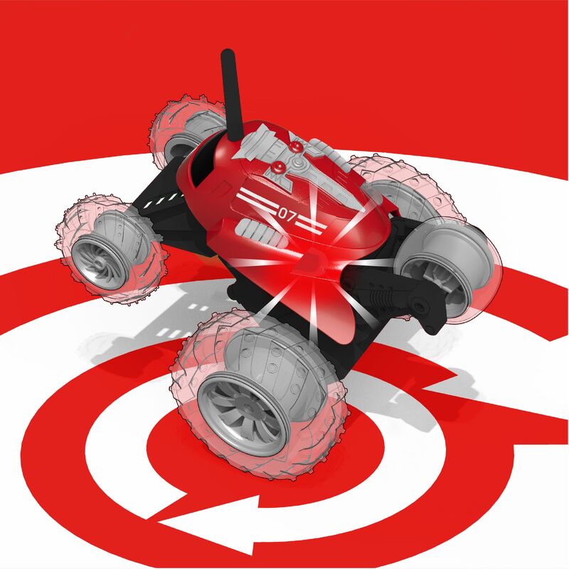 ThreeSixty Τηλεκατευθυνόμενο Όχημα 360° Spinning Thunder Tumbler Red (1212014881) φωτογραφία