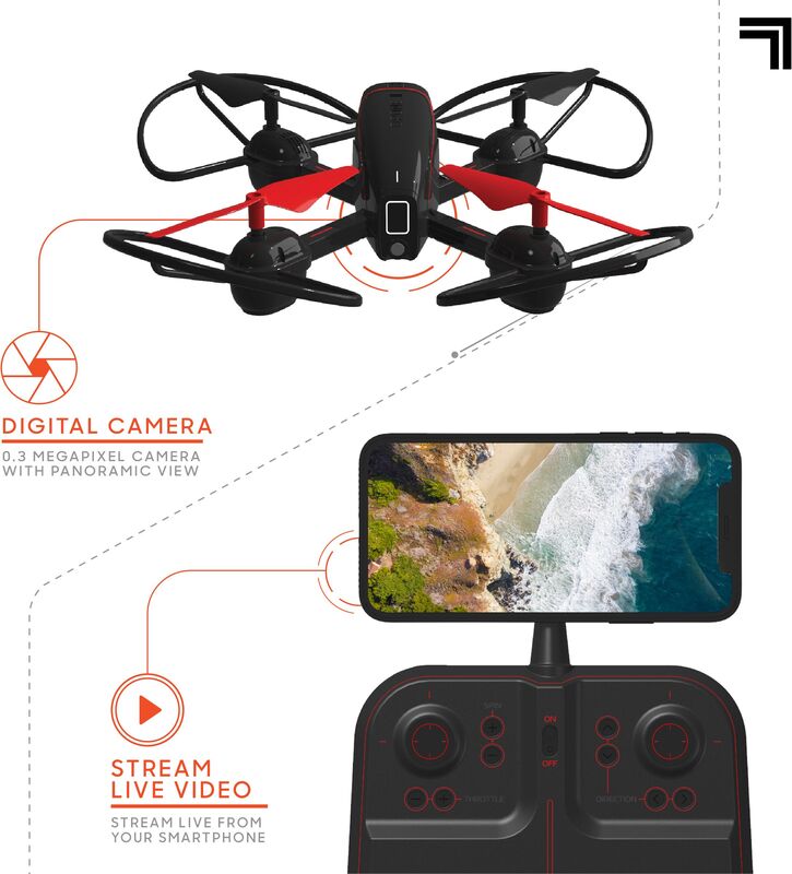ThreeSixty Τηλεκατευθυνόμενο Drone 2.4G Mach With Camera Streaming (1212016961) φωτογραφία