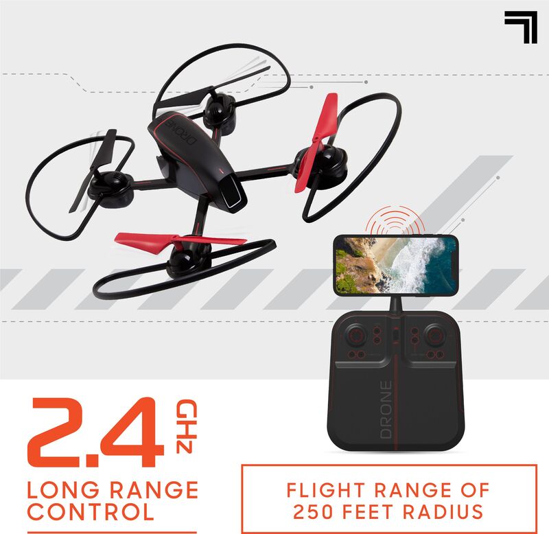 ThreeSixty Τηλεκατευθυνόμενο Drone 2.4G Mach With Camera Streaming (1212016961) φωτογραφία