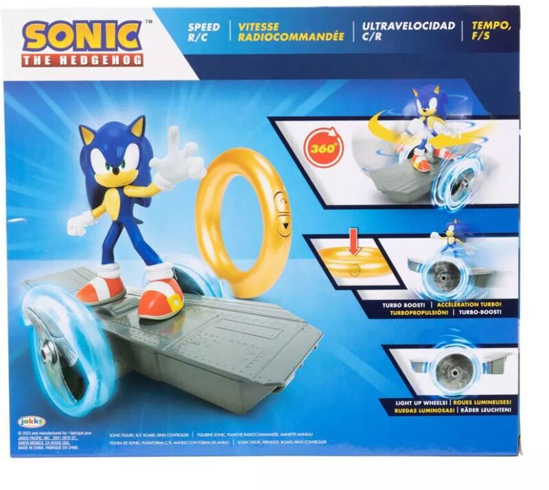 Jakks Pacific Τηλεκατευθυνόμενο Sonic Skate 2.4GHZ (417014-V3) φωτογραφία