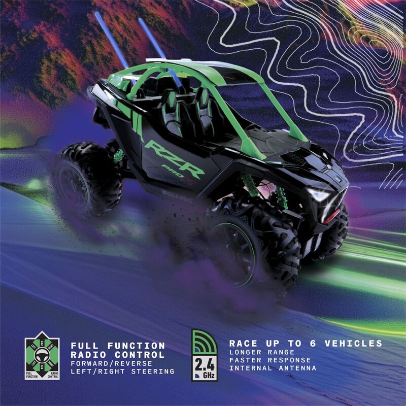Sharper Image Τηλεκατευθυνόμενο Όχημα Polaris RZR Pro Led 2.4GHZ 1:10 (2716030120) - φωτογραφία 4