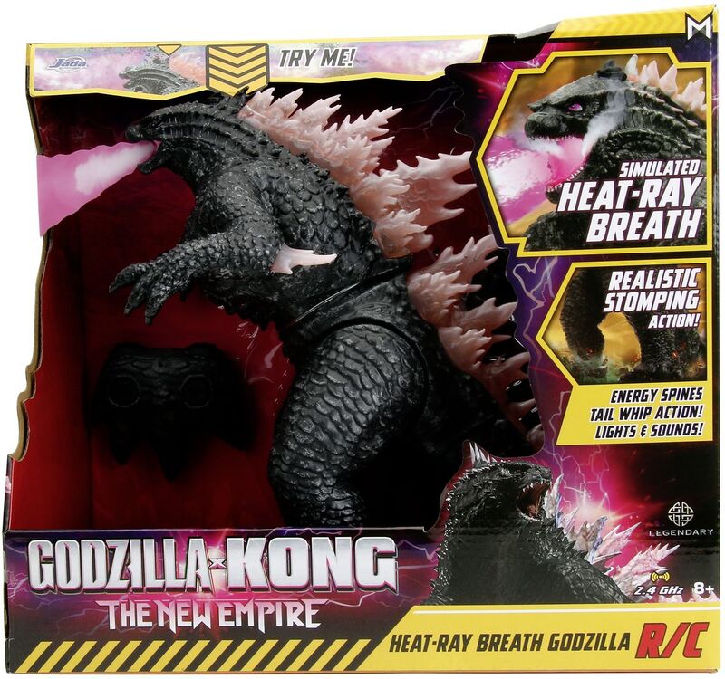 Jada Τηλεκατευθυνόμενο Godzilla Heat-Ray Breath 63cm 1:12 (253256005) φωτογραφία