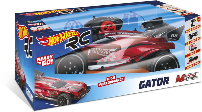 Mondo Τηλεκατευθυνόμενο Hot Wheels Gator 2.4GHZ 1:10 (63652) - φωτογραφία 2