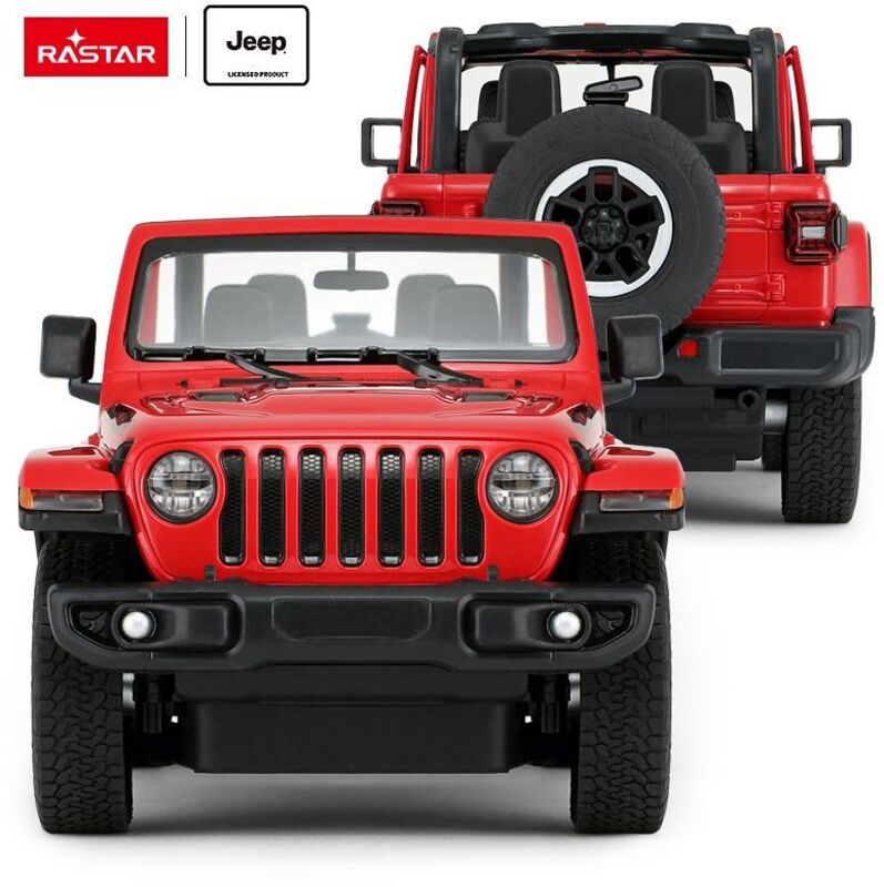 Rastar Τηλεκατευθυνόμενο Jeep Wrangler JL Rubicon 1:14-2 Σχέδια (79400) - φωτογραφία 5