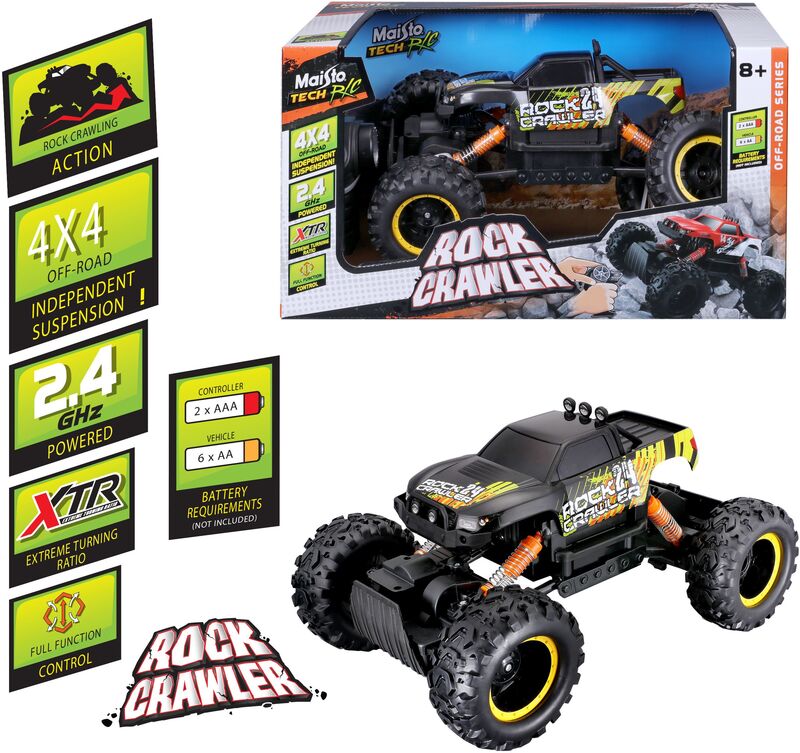 Maisto Τηλεκατευθυνόμενο Rock Crawler 4X4-2 Σχέδια (82746) φωτογραφία