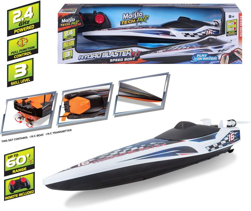 Maisto Τηλεκατευθυνόμενο Hydro Blaster Speed Boat-2 Σχέδια (82763) φωτογραφία