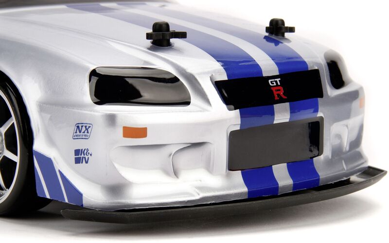 Jada Τηλεκατευθυνόμενο Fast & Furious Nissan Skyline GTR 41cm 1:10 (253209000) - φωτογραφία 5