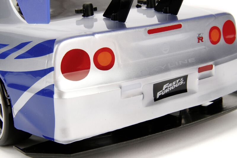Jada Τηλεκατευθυνόμενο Fast & Furious Nissan Skyline GTR 41cm 1:10 (253209000) - φωτογραφία 6