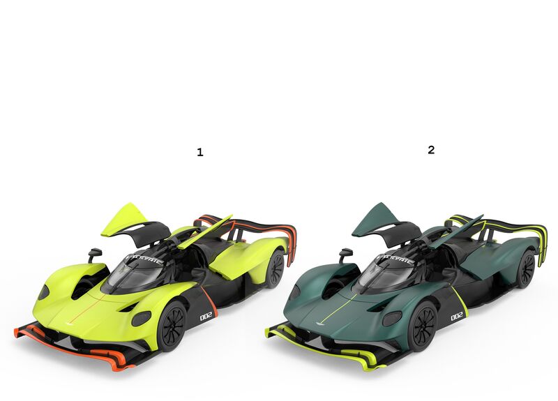 Rastar Τηλεκατευθυνόμενο Aston Martin Valkyrie AMR Pro 1:14-2 Σχέδια (92100) - φωτογραφία 2