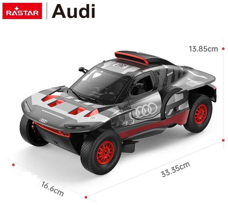 Rastar Τηλεκατευθυνόμενο Audi RS Q E-tron 1:14 (92200) - φωτογραφία 6