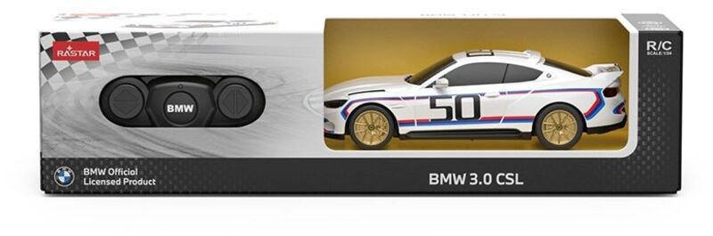 Rastar Τηλεκατευθυνόμενο BMW 3.0 CSL 1:24 (92900) - φωτογραφία 2