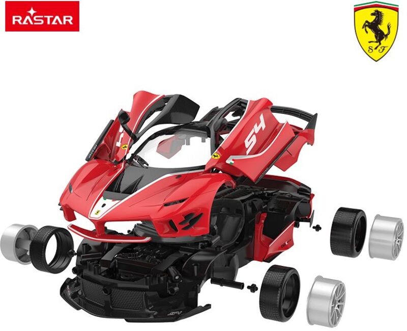 Rastar Τηλεκατευθυνόμενο Diy Kit Ferrari FXX-K Evo 1:18 (96900) - φωτογραφία 7