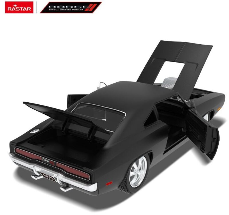 Rastar Τηλεκατευθυνόμενο 1970 Dodge Charger R/T 1:16 (99010) - φωτογραφία 3