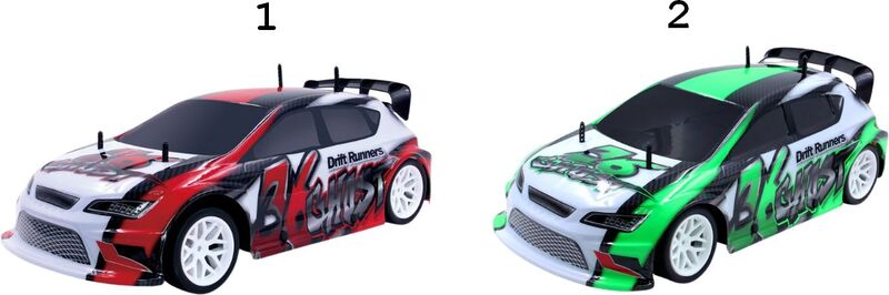 BW Τηλεκατευθυνόμενο Αυτοκίνητο Racer Savage 1:10-2 Σχέδια (UJ99-106) - φωτογραφία 2