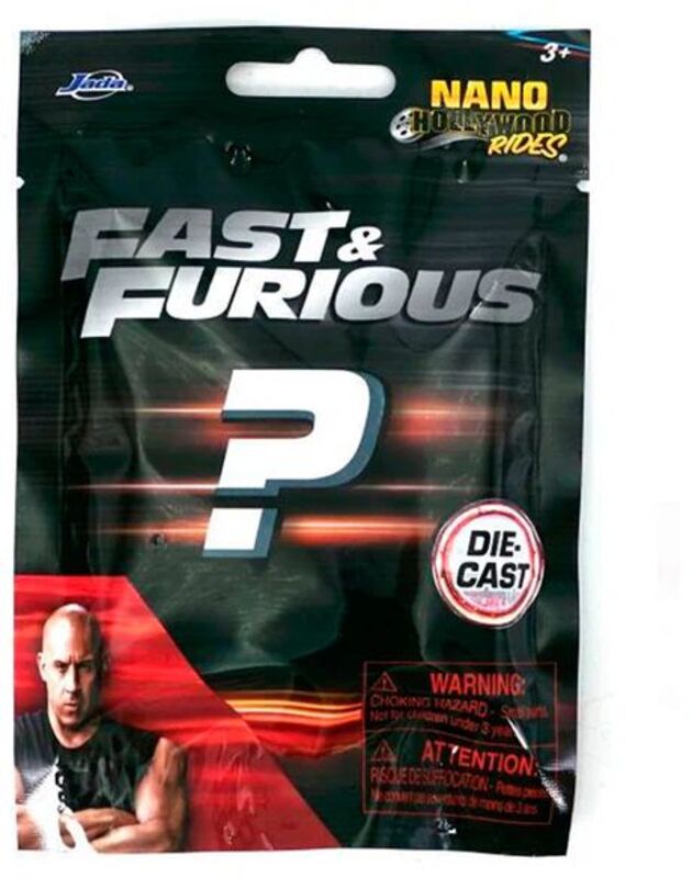 Jada Fast & Furious Nanocars Blind Pack-1Τμχ (9335404314)