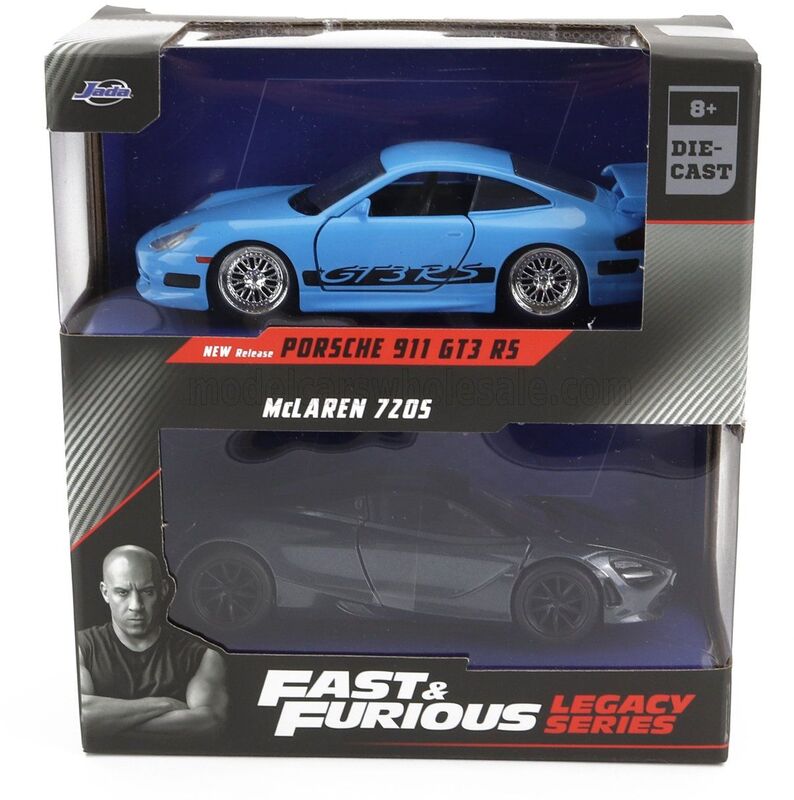 Jada Fast & Furious Legacy Όχημα Porsche 911 & McLaren 1:32 2Τμχ (253202012) - φωτογραφία 2