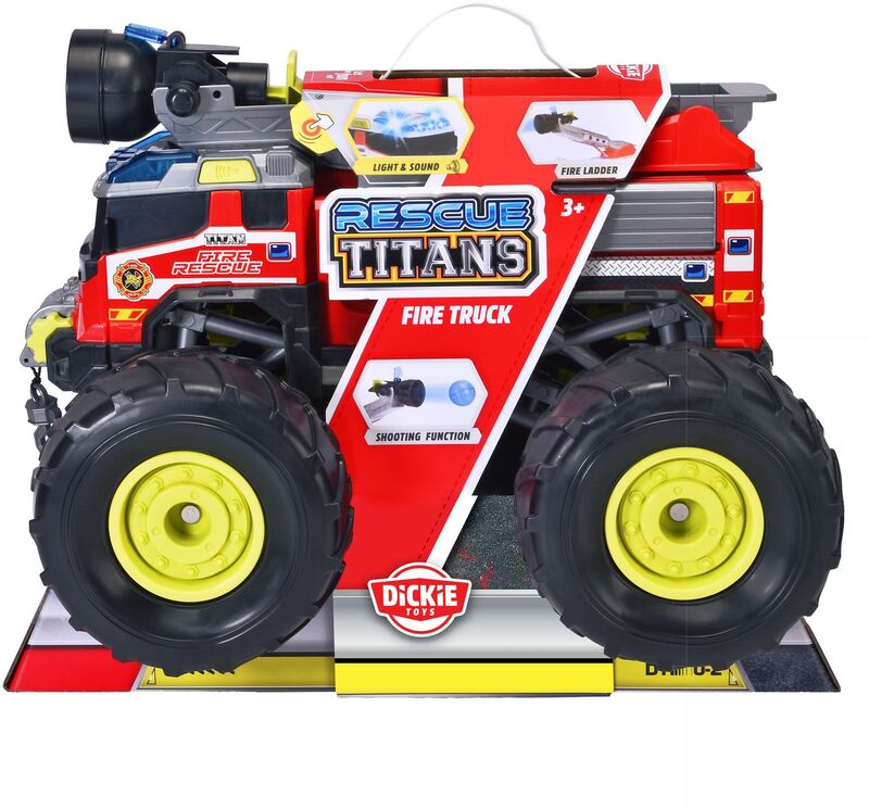 Dickie F/W Όχημα Πυροσβεστικής Rescue 41cm (203309020) - φωτογραφία 2