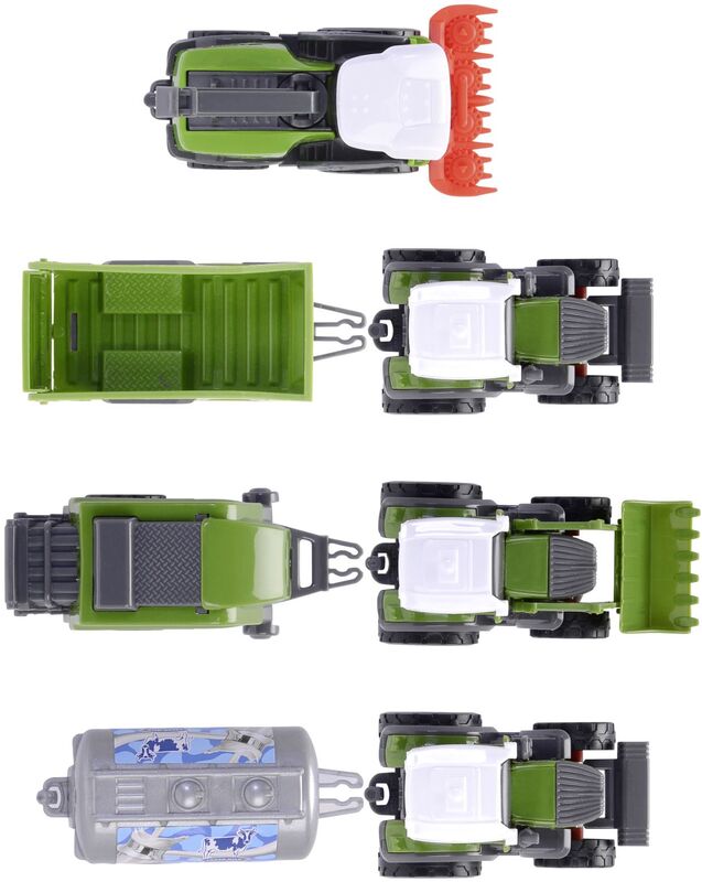 Dickie Freewheel Fendt Team Σετ Οχήματα 9cm-3 Σχέδια (203732001) - φωτογραφία 5