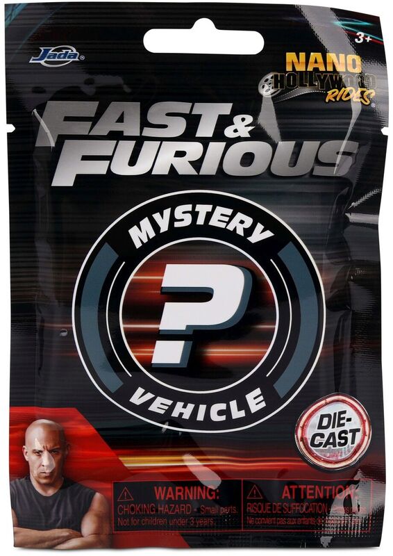 Jada Fast & Furious Nanocars Blind Pack-1Τμχ (9336347314)