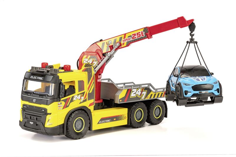 Dickie F/W Μεταφορέας Αυτοκινήτων Gian Tow Truck 54cm & Αυτοκίνητο 1:16 (203749039) - φωτογραφία 3