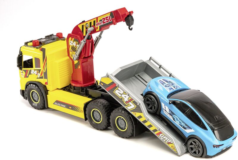 Dickie F/W Μεταφορέας Αυτοκινήτων Gian Tow Truck 54cm & Αυτοκίνητο 1:16 (203749039) - φωτογραφία 5
