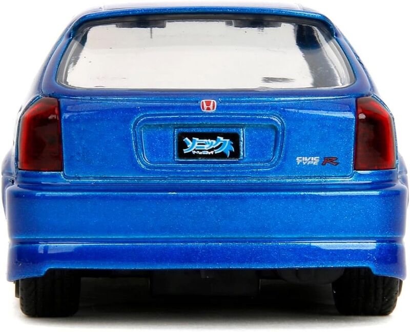 Jada Sonic Όχημα 1997 Honda Civic Type-R 1:32 (253252055) - φωτογραφία 4