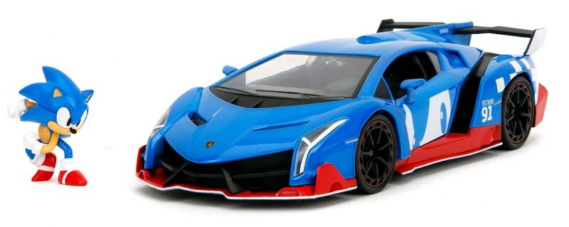 Jada Sonic Όχημα Lamborghini Venemo 1:24 (253255082)
