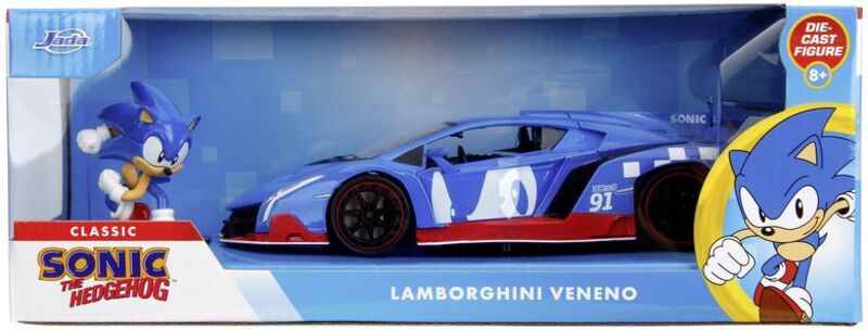 Jada Sonic Όχημα Lamborghini Venemo 1:24 (253255082) - φωτογραφία 2