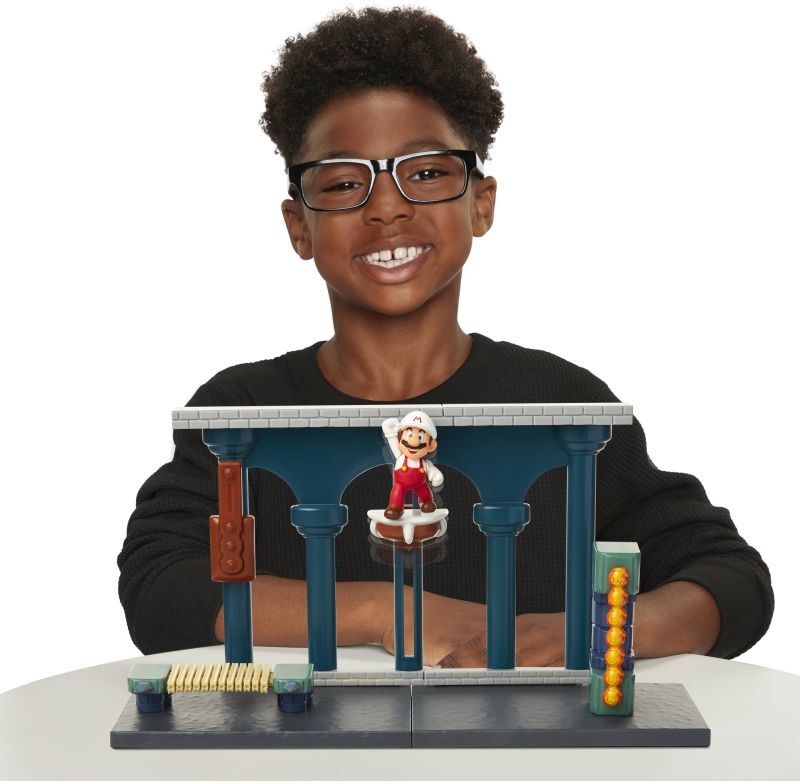 Jakks Pacific Nintendo Φιγούρα 2.5" Super Mario Lava Castle Playset (400174) φωτογραφία