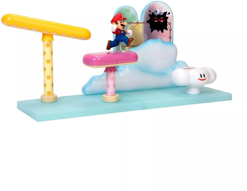 JP Nintendo Φιγούρα 2.5'' Super Mario Cloud Playset (402004)