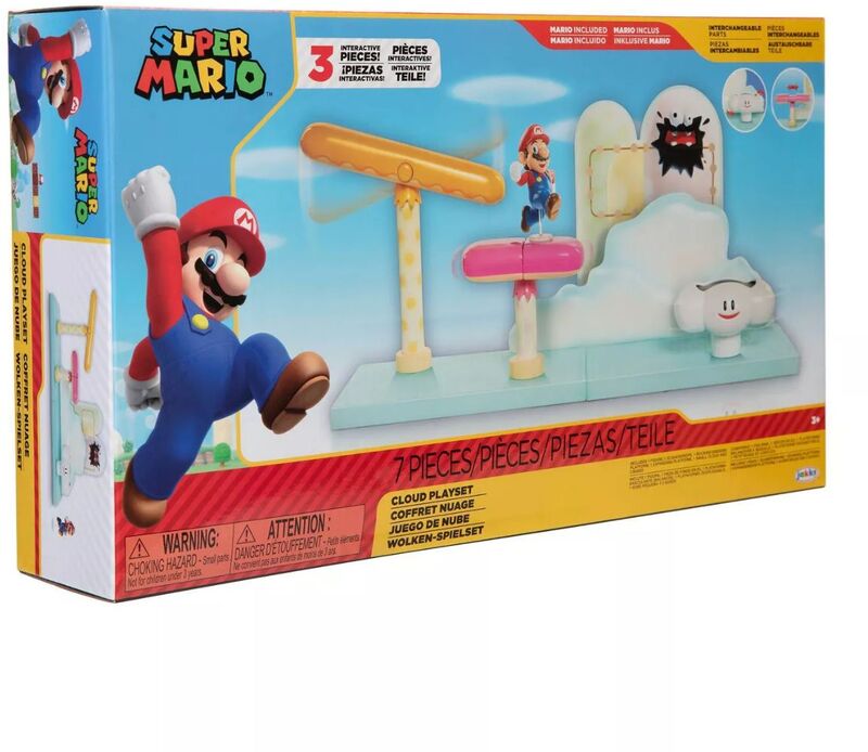 JP Nintendo Φιγούρα 2.5'' Super Mario Cloud Playset (402004) φωτογραφία