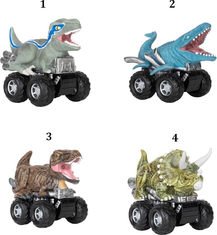 Jurassic World Zoom Riders Clash Edition-4 Σχέδια (TM-JW-ZRC1) φωτογραφία